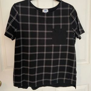 Plaid Pocket Tee